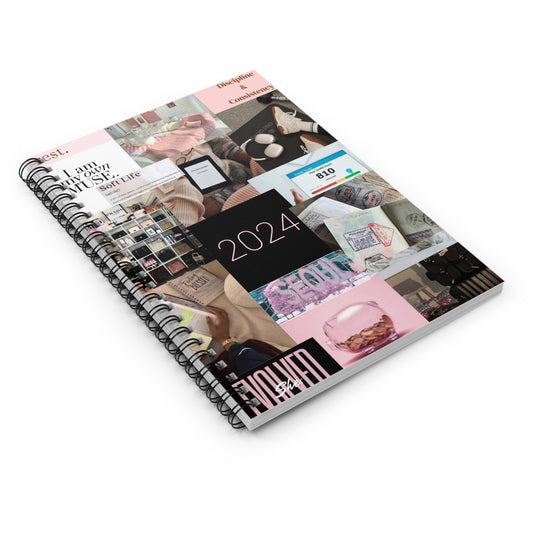 2024- Vision Board Spiral Notebook